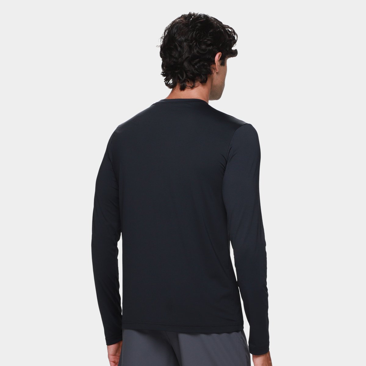 Camiseta Fila Proteção UV Manga Longa Masculina - Tam: G - 1