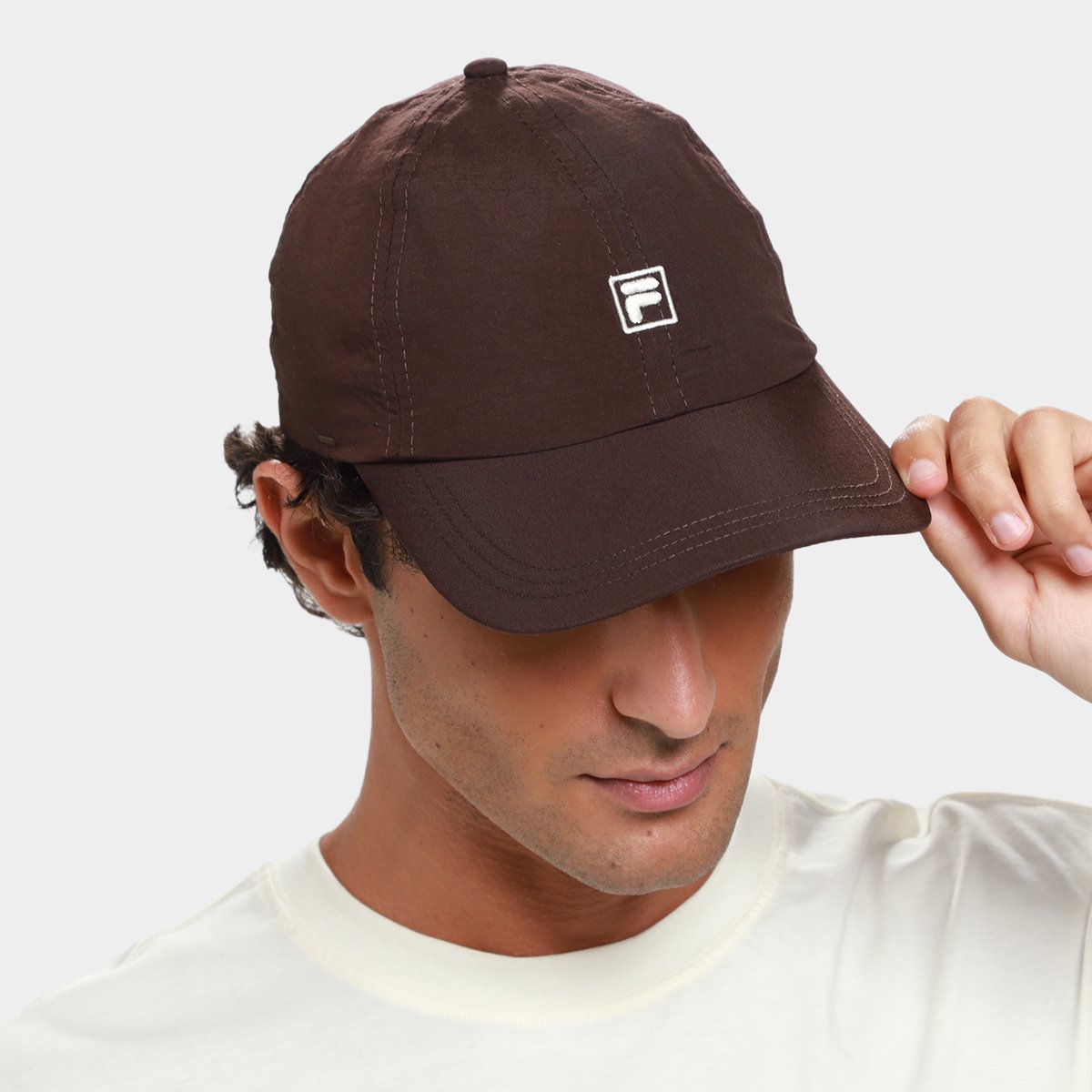 Boné Aba Curva Fila Latte F-Box - 1