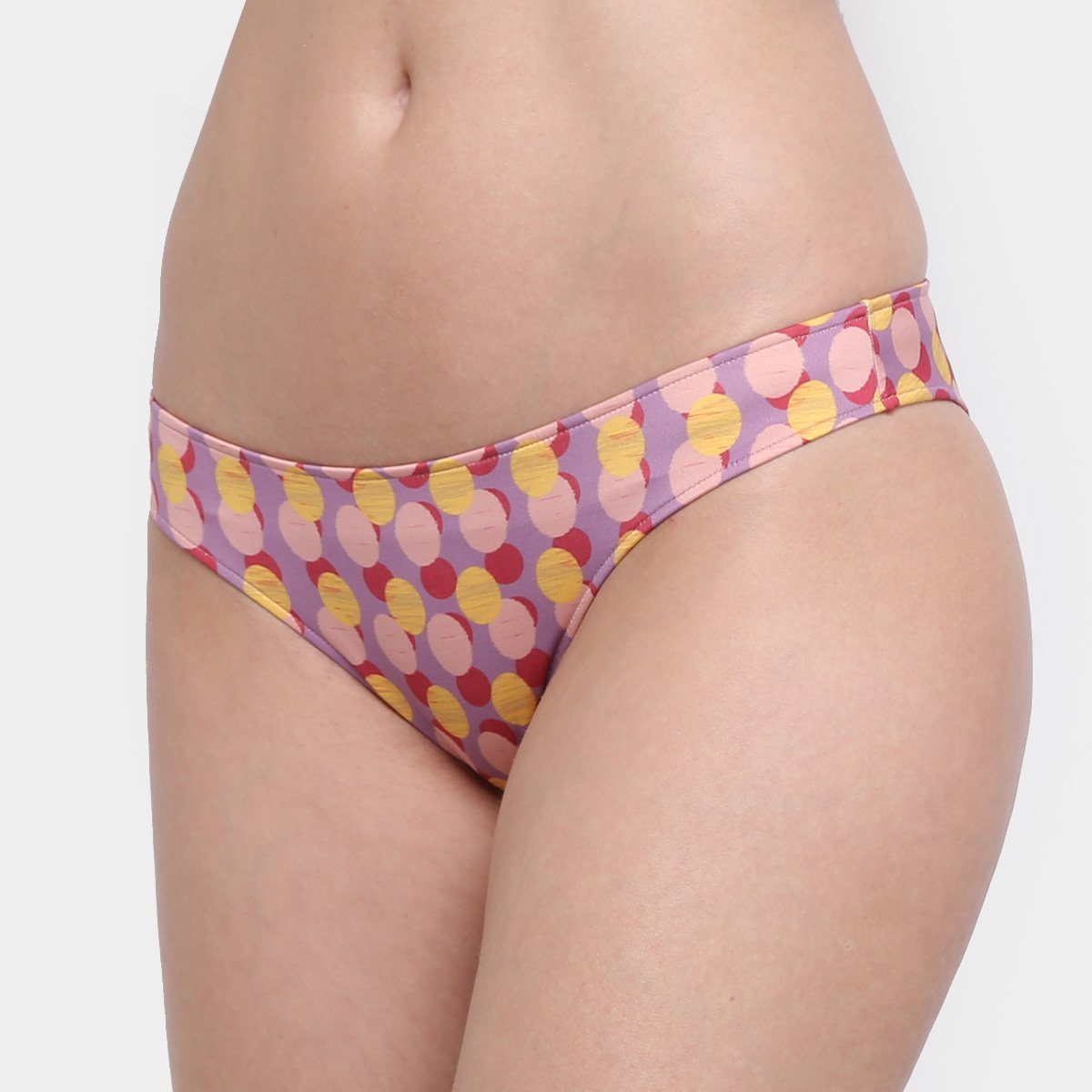 Calcinha de Biquini Morena Rosa Estampada Tanga