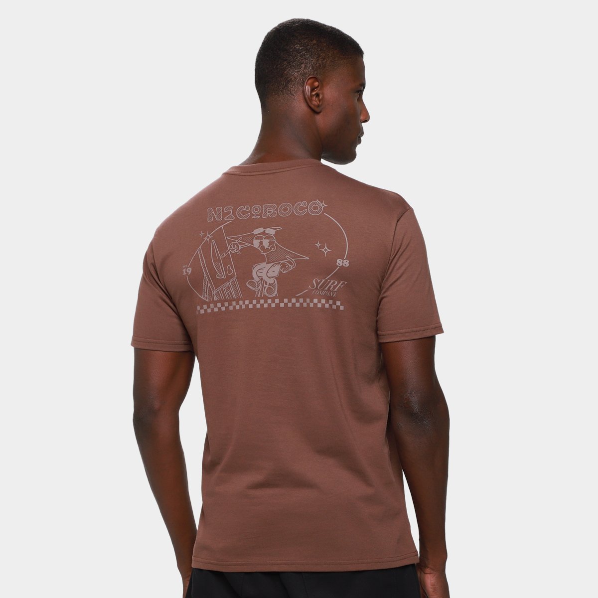 Camiseta Nicoboco Fins Masculina - Tam: GG - 1
