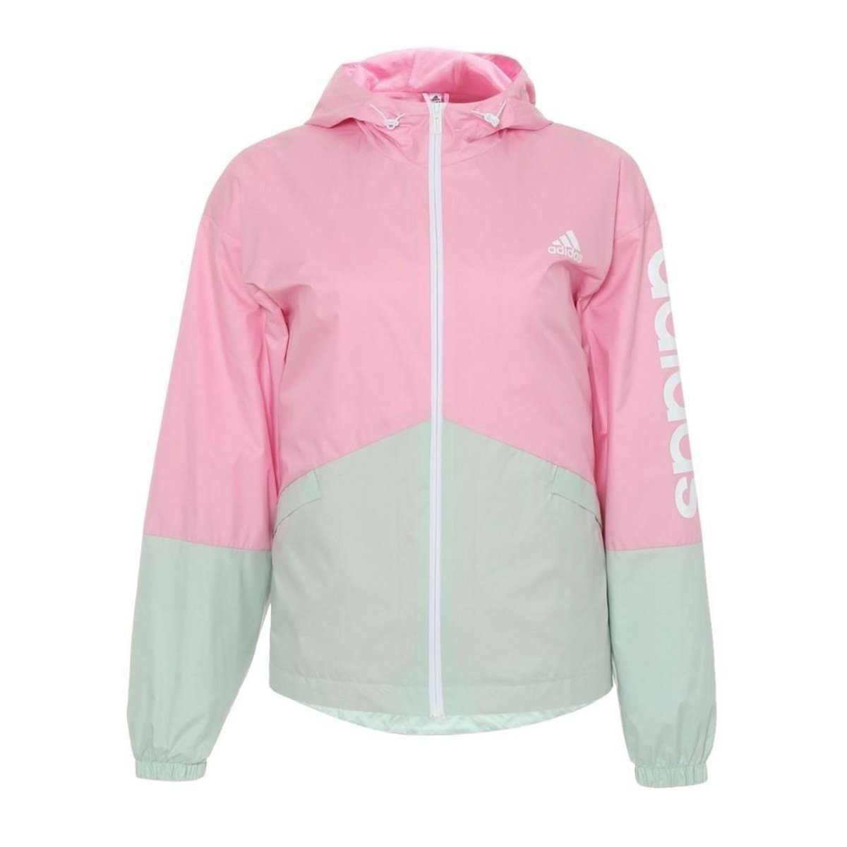 Jaqueta Corta Vento Adidas Linear Feminina - Tam: P - 1