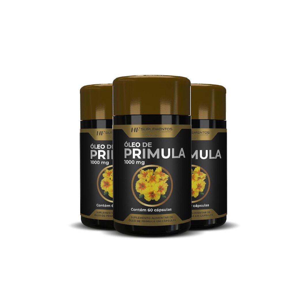 3X ÓLEO DE PRIMULA 1000MG PREMIUM 60CAPS