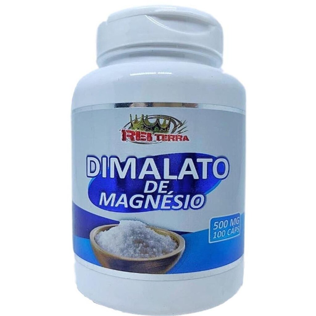 4 Dimalato de Magnésio 100 Cápsulas 500mg