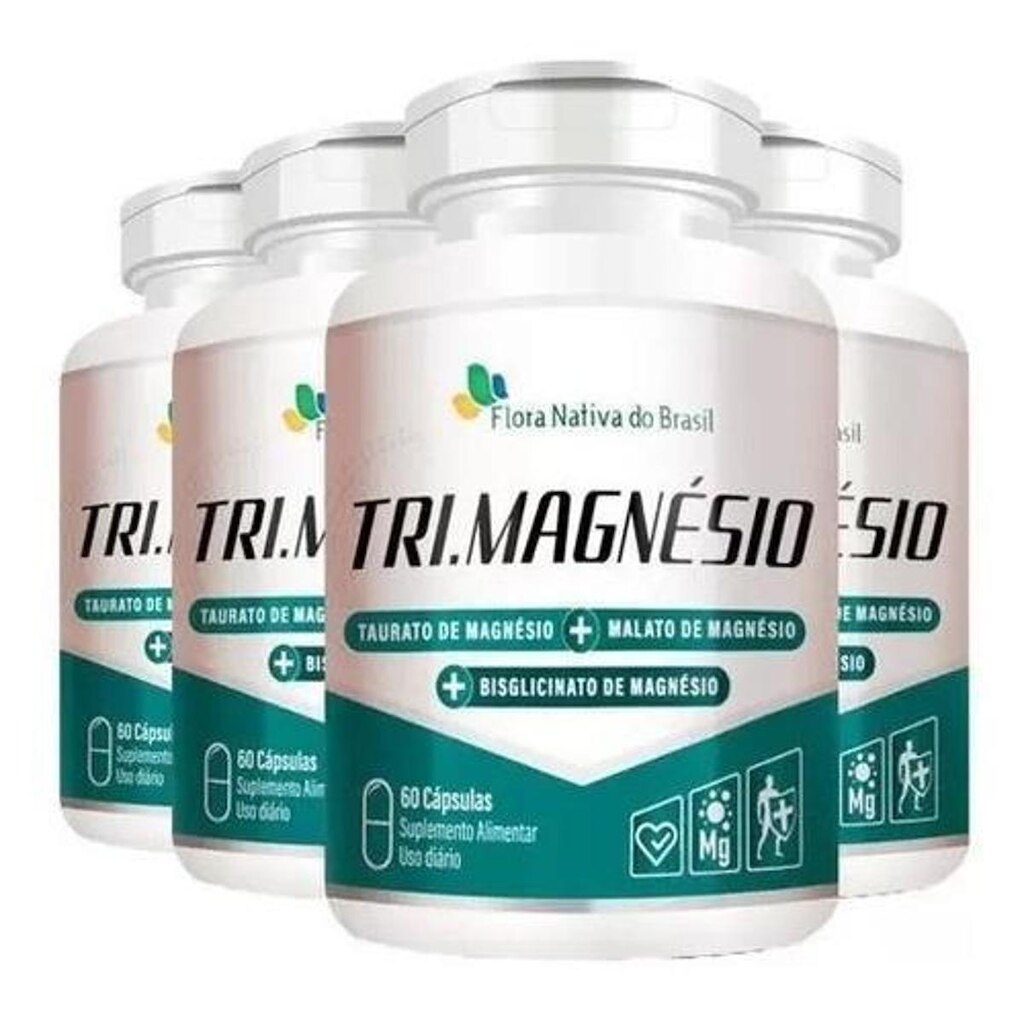 4 Tri Magnésio 60 Cápsulas