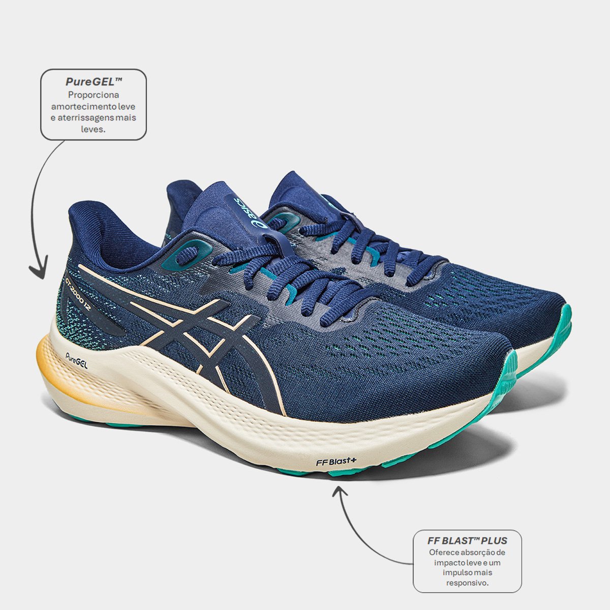 Tênis Asics Gt-2000 12 Feminino - Tam: 37 - 3