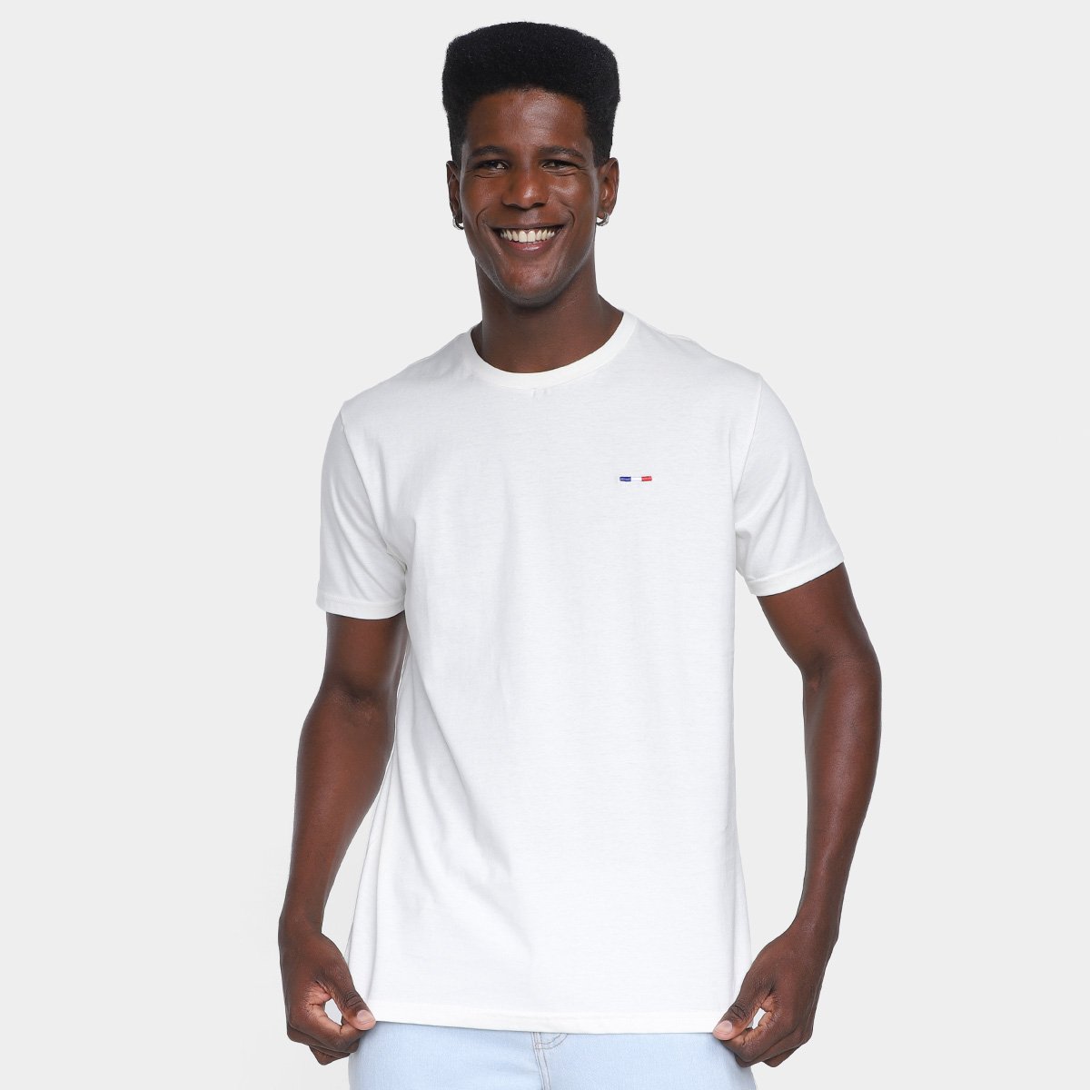 Camiseta Básica Industrie Manga Curta Masculina - Tam: P - 3