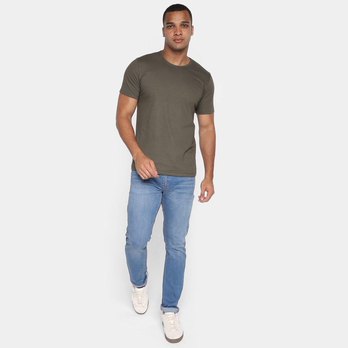 Camiseta Hering Slim Básica Masculina - Tam: EP - 3