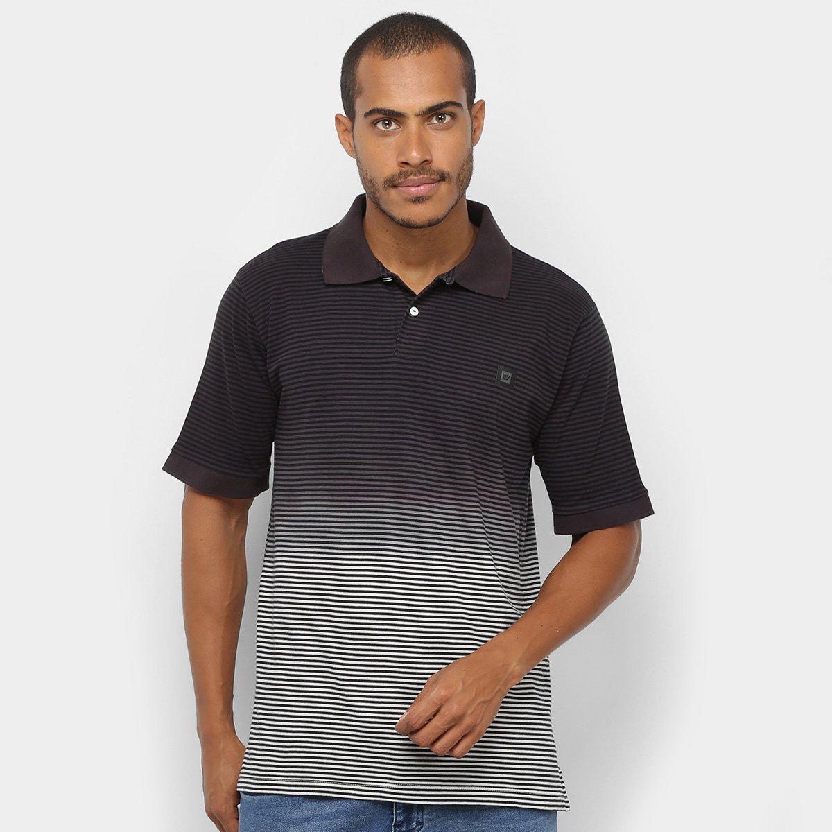 Camisa Polo Hang Loose Listrada Masculina