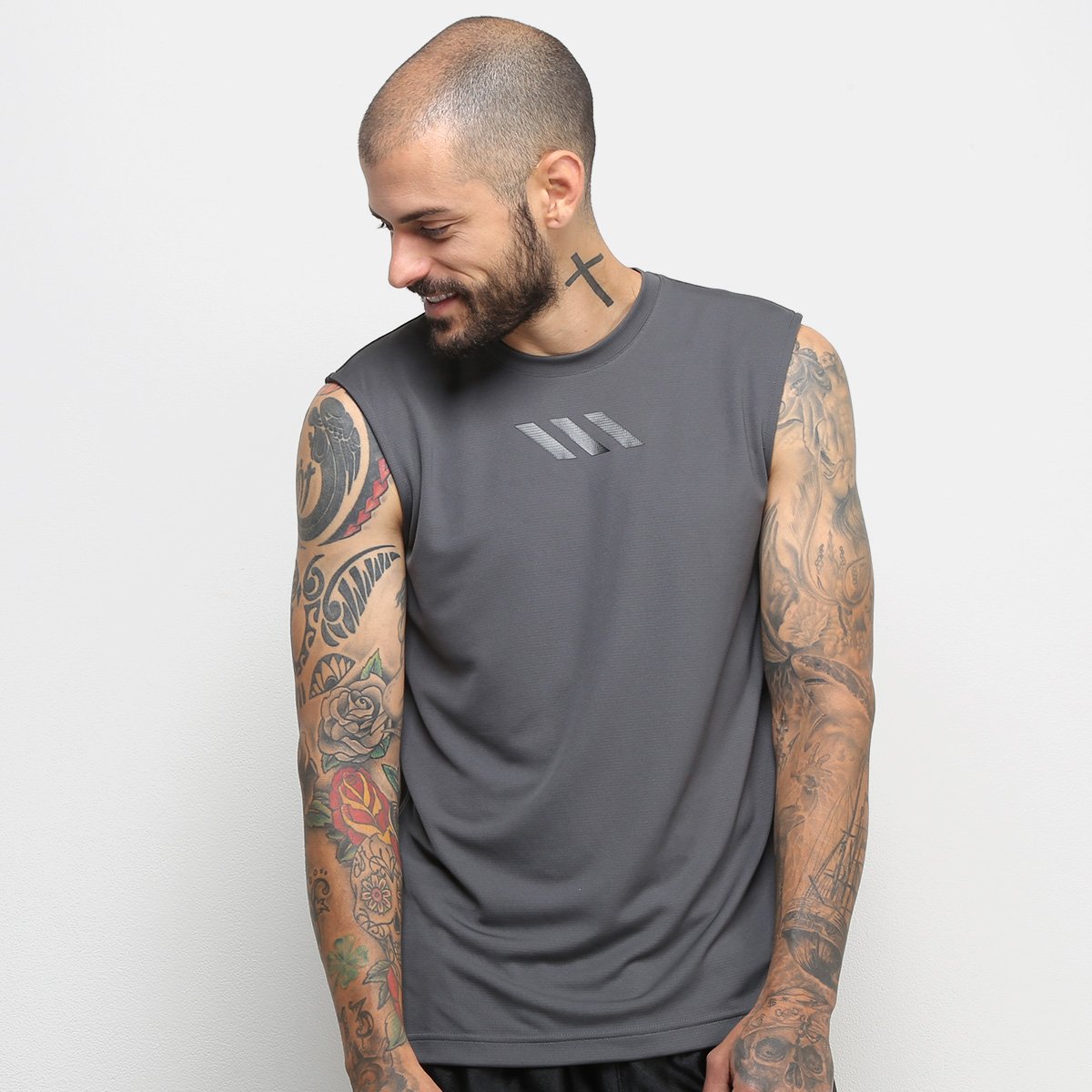 Camiseta Regata Adidas Q2 Lou Masculina