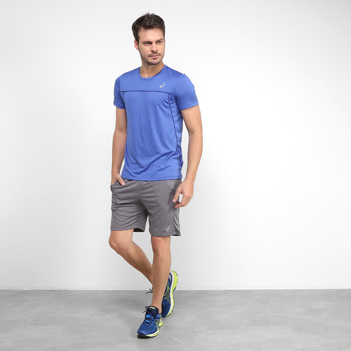 Short Asics Running Blend 7 IN Masculino - Tam: P - 2