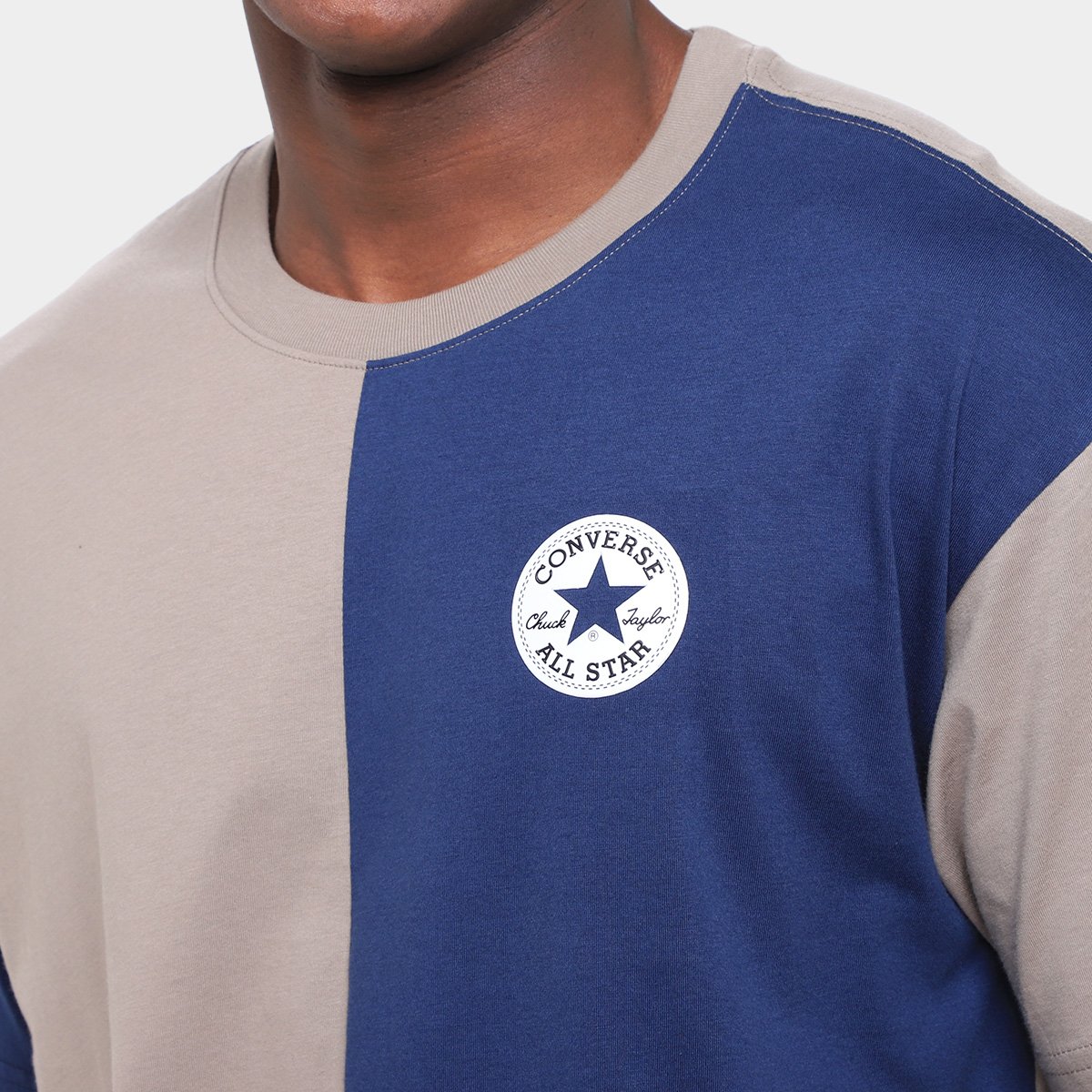 Camiseta Converse Go-To As Fit Oversized Masculina - Tam: P - 2
