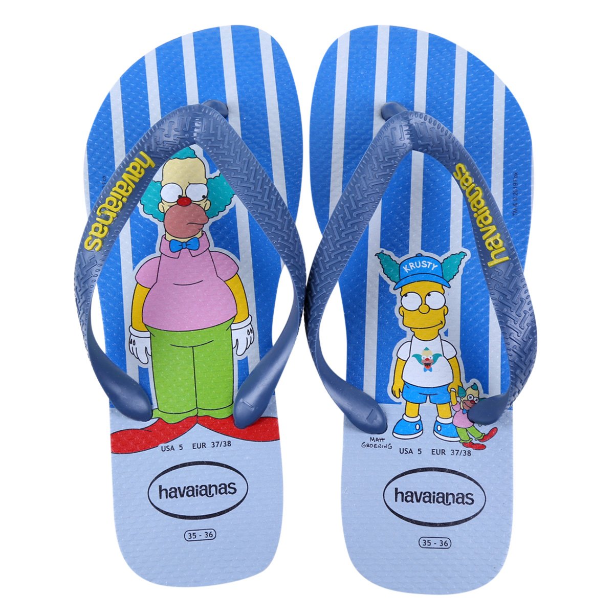 Chinelo Havaianas Estampado Os Simpsons
