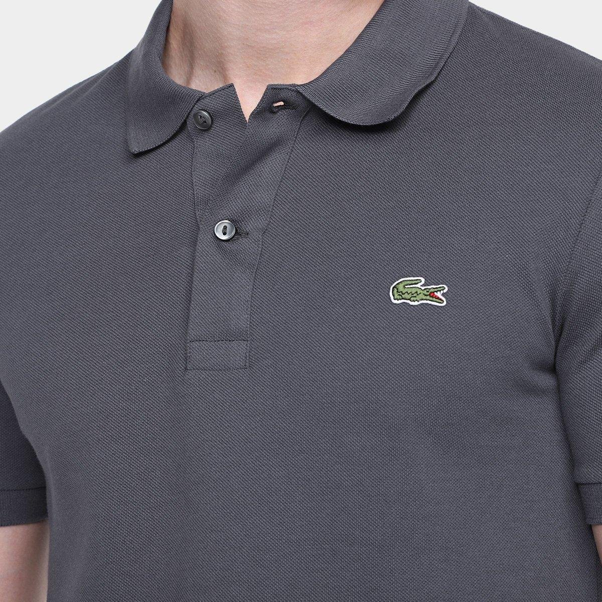 Camisa Polo Lacoste Slim Fit Piquet Masculina - Tam: G - 2