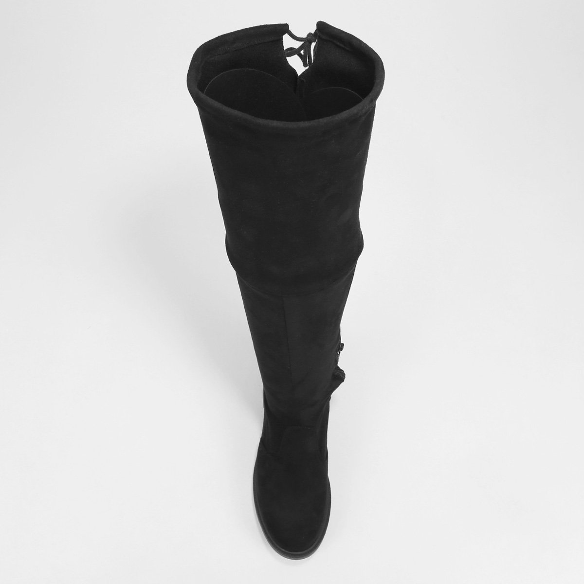 Bota Over The Knee Look Fashion Tratorada Amarração Feminina - Tam: 37 - 3