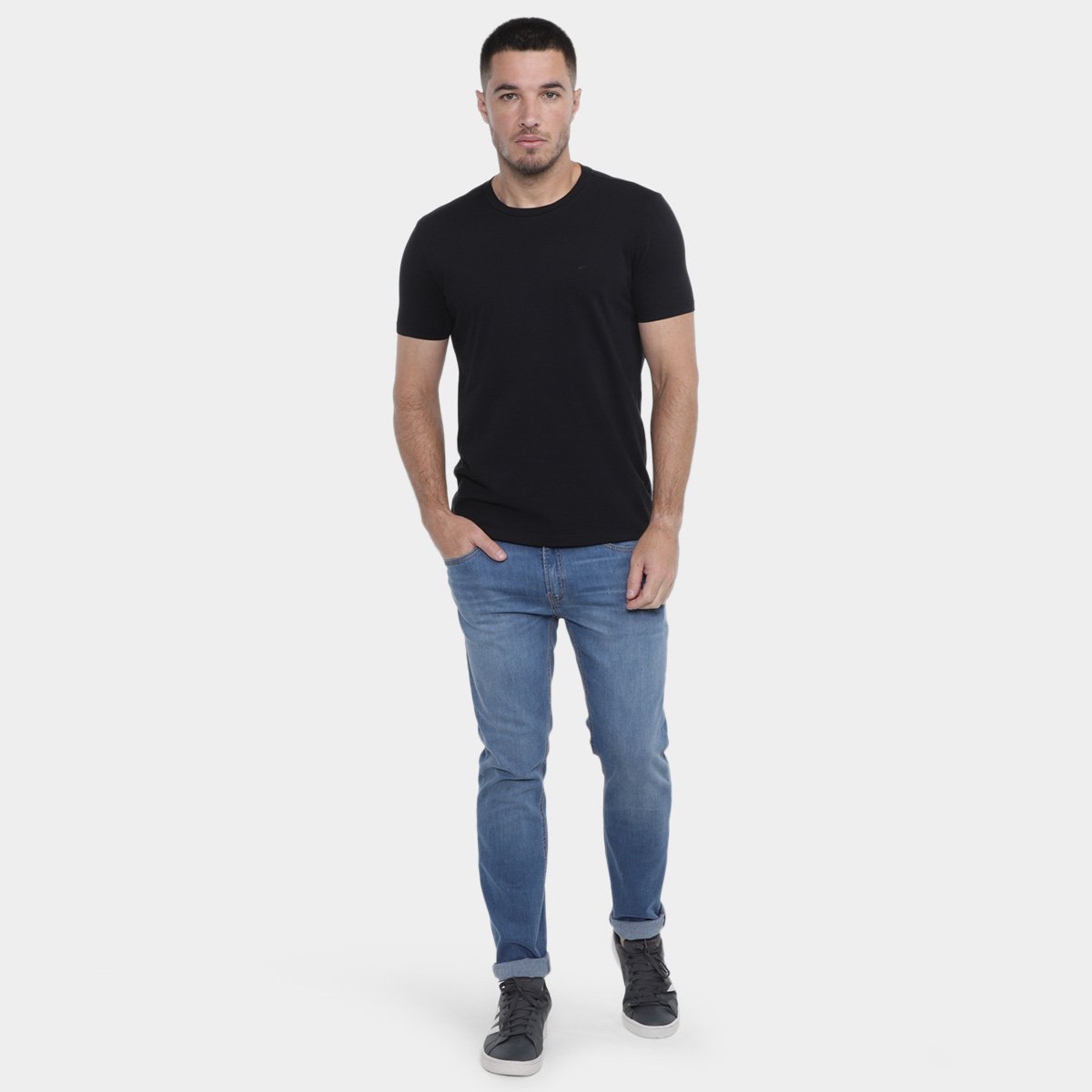 Camiseta Ellus Cotton Fine Easa Classic Masculina - Tam: G - 3