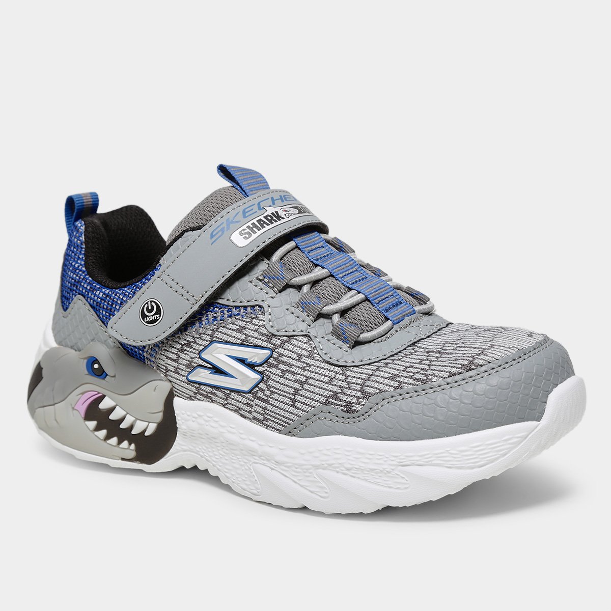 Tênis Infantil Skechers Creature-Lights Menino - Tam: 34 - 2