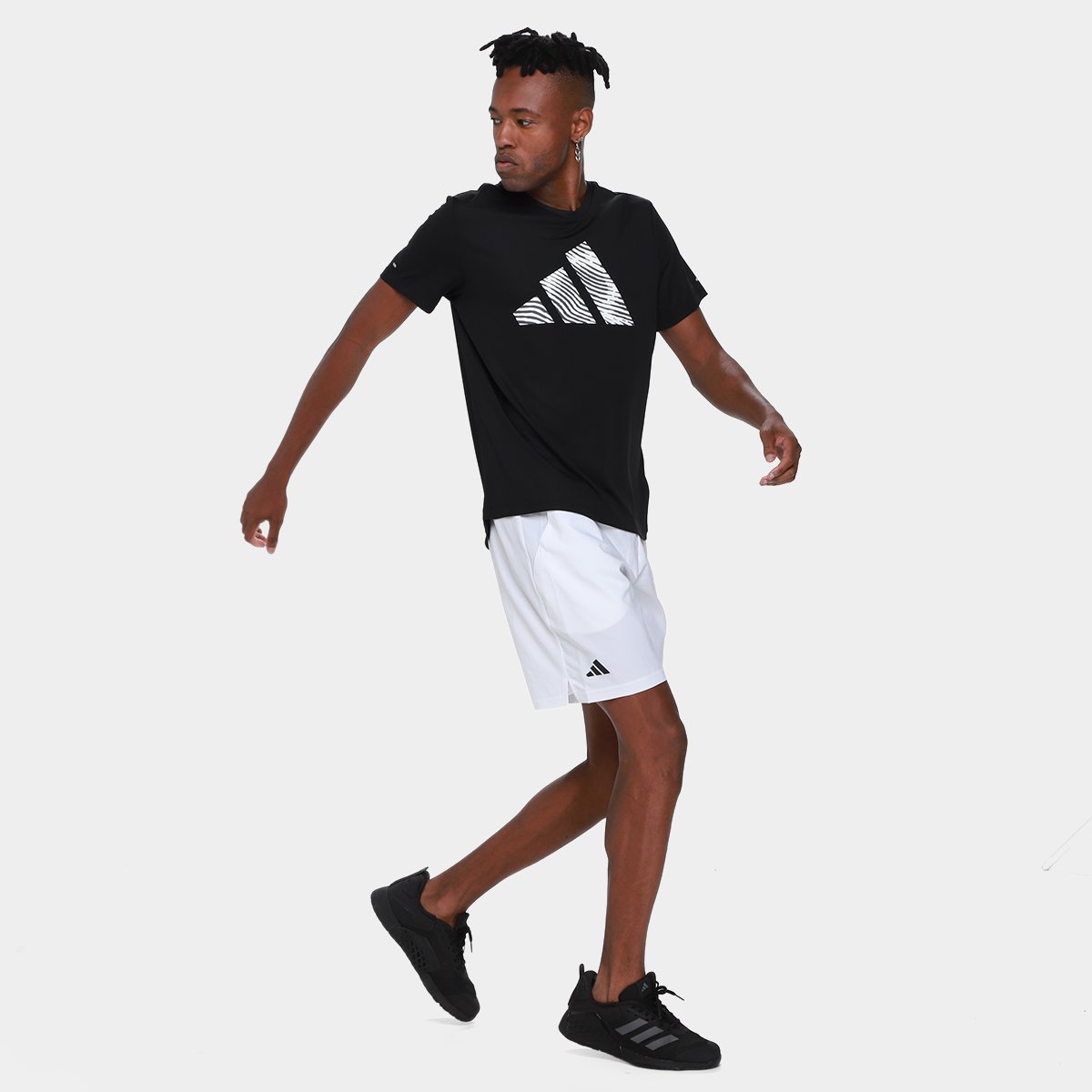 Camiseta Adidas Logo Masculina - Tam: M - 3