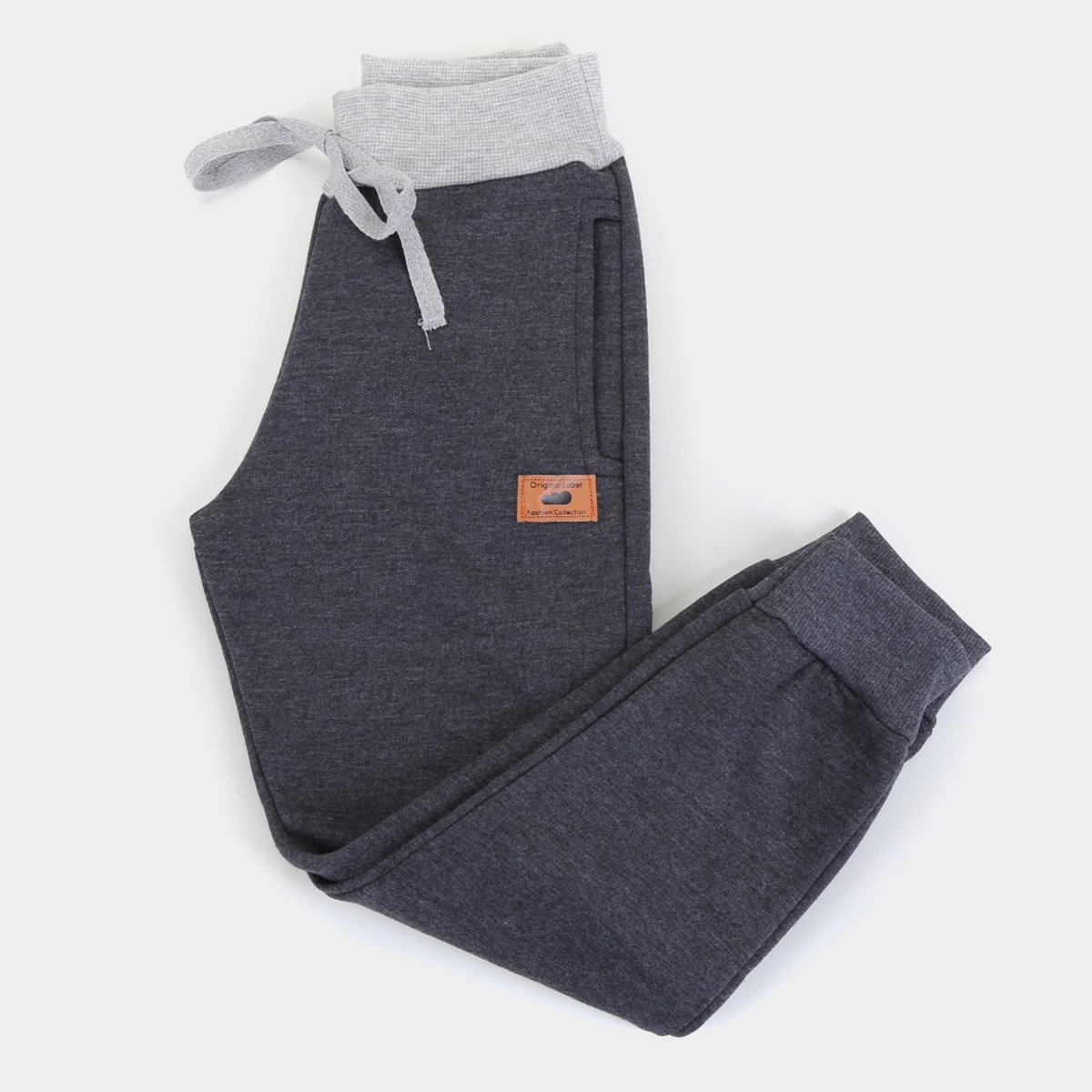 Calça Moletom Infantil Marlan Peluciado Masculina