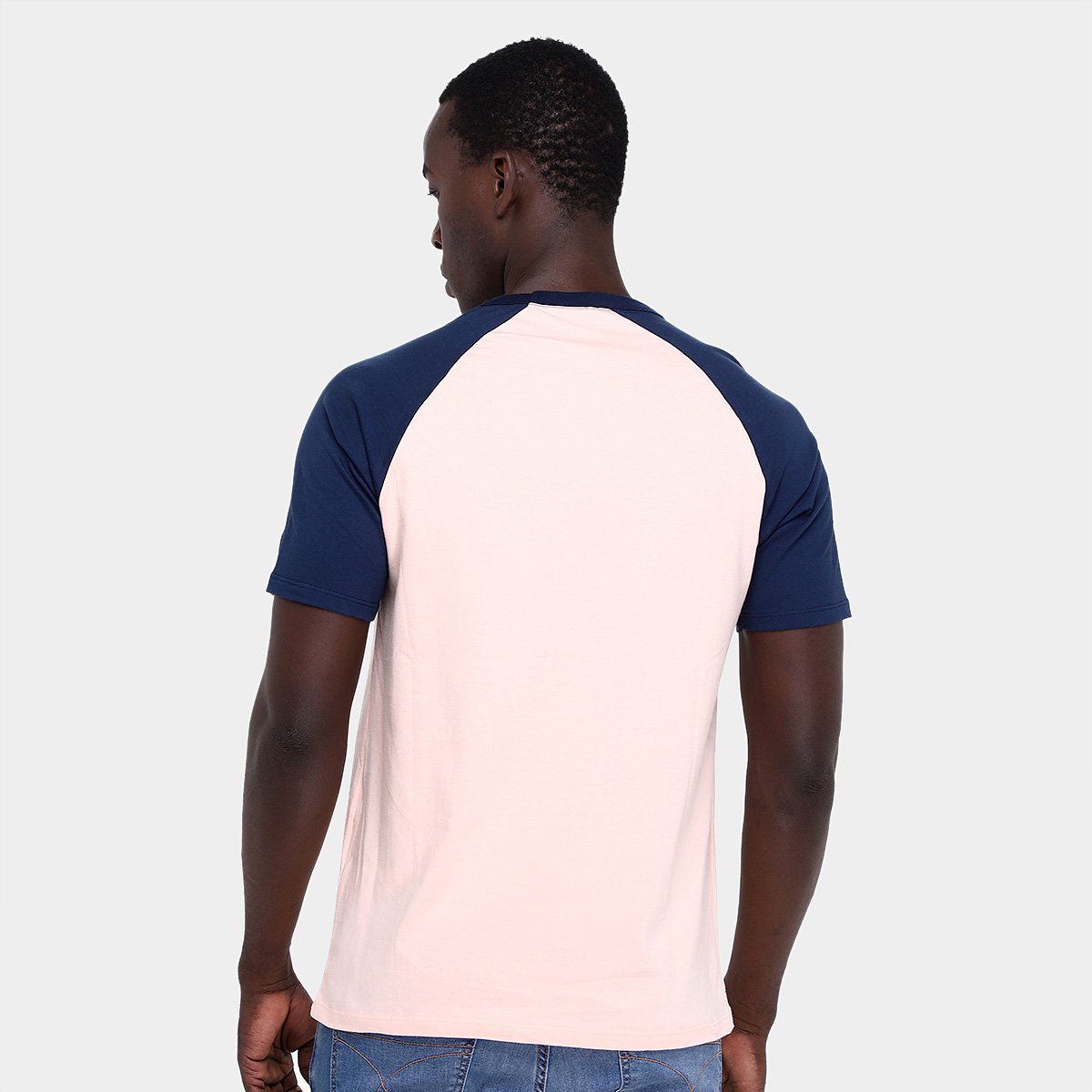 Kit Camiseta Básicos Raglan  2 Peças Masculina - Tam: P - 2