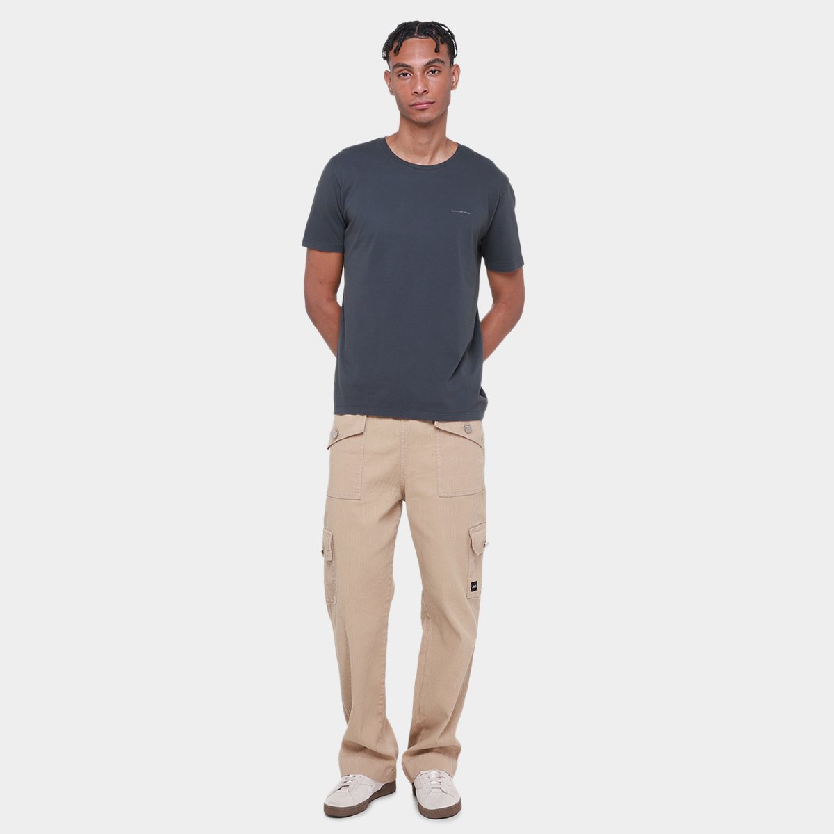 Camiseta Calvin Klein Masculina - Tam: M - 3
