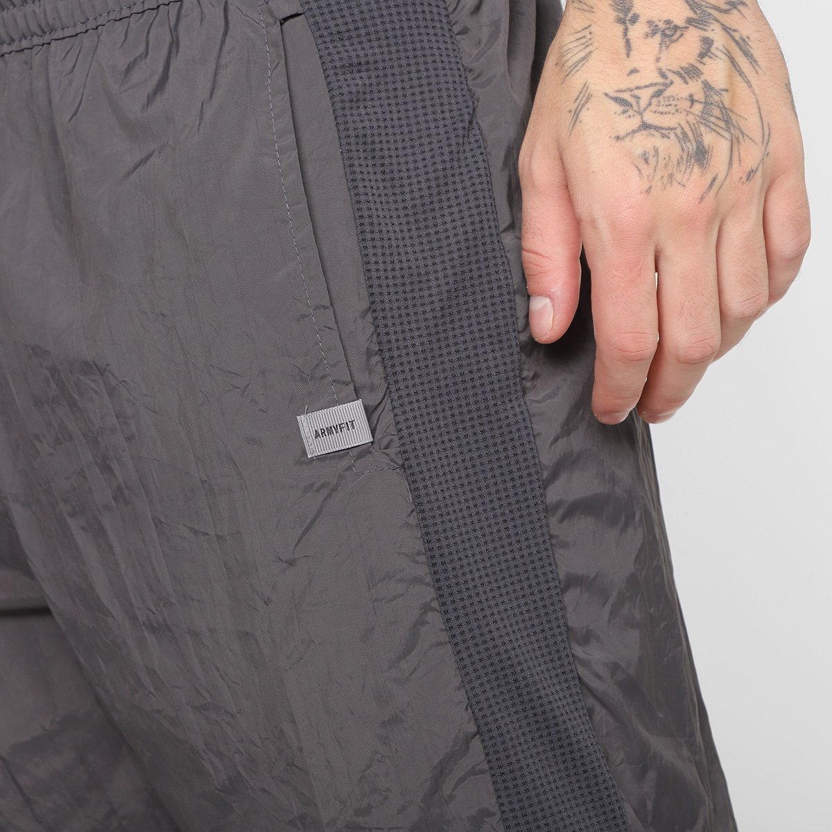 Bermuda Estilo Do Corpo Dupla Gym Masculina - Tam: P - 2