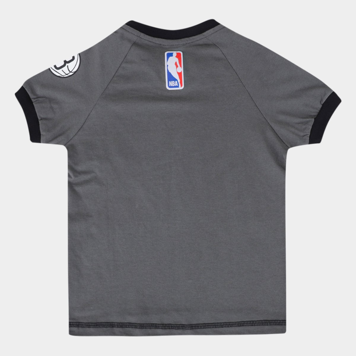Camiseta NBA Infantil Brooklyn Nets Campus Braziline - Tam: 8A - 1