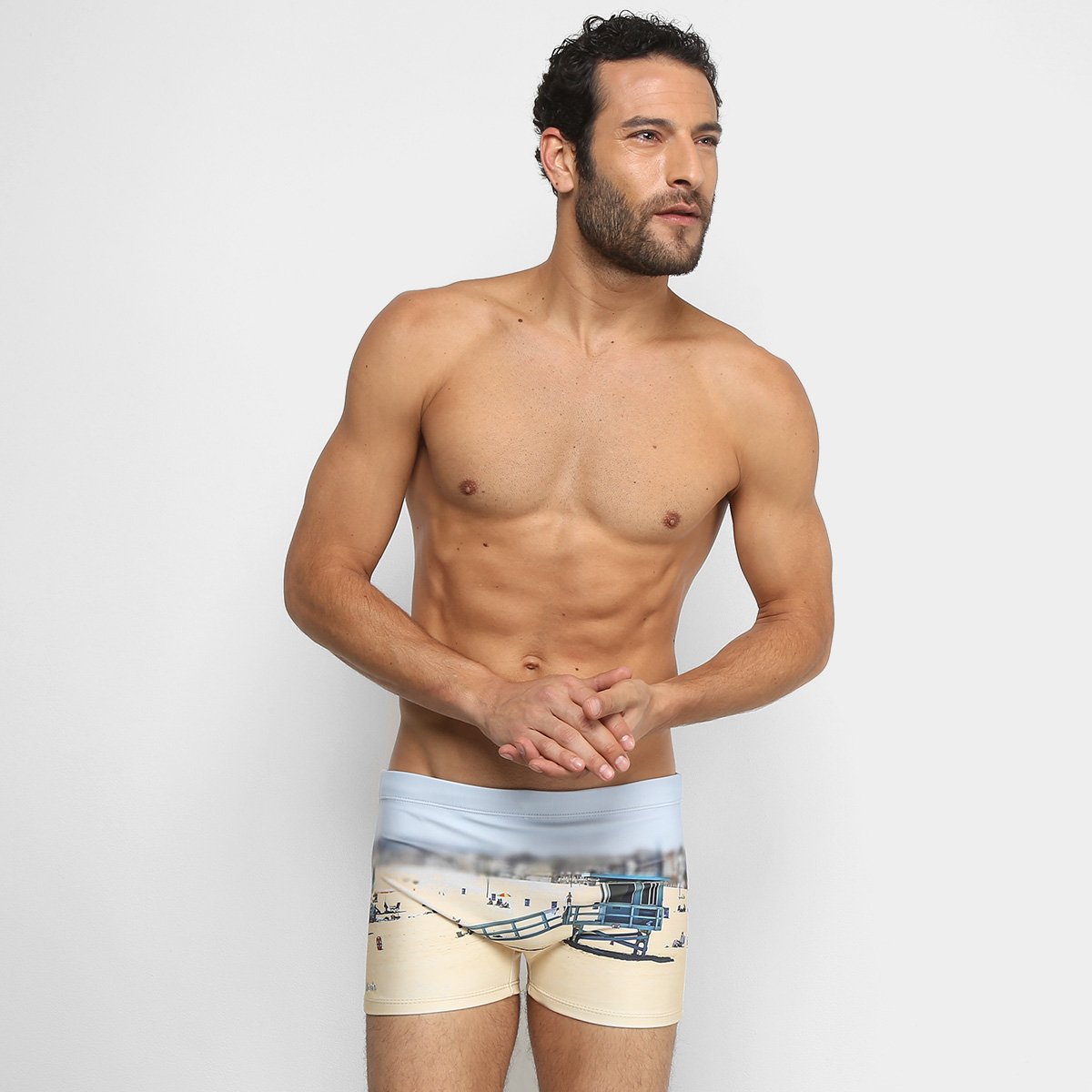 Sunga Boxer Mash Estampada