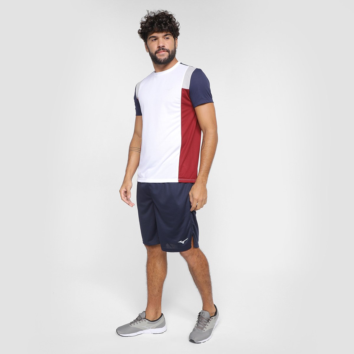 Bermuda Mizuno Root Mesh Masculina - Tam: P - 3