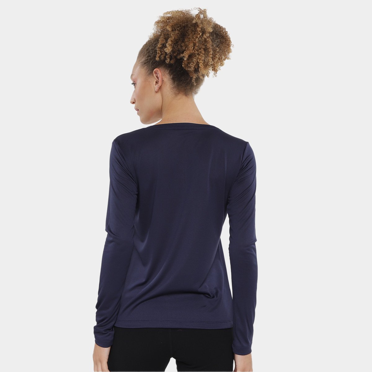 Camiseta Mizuno Nirvana Manga Longa Feminina - Tam: P - 1