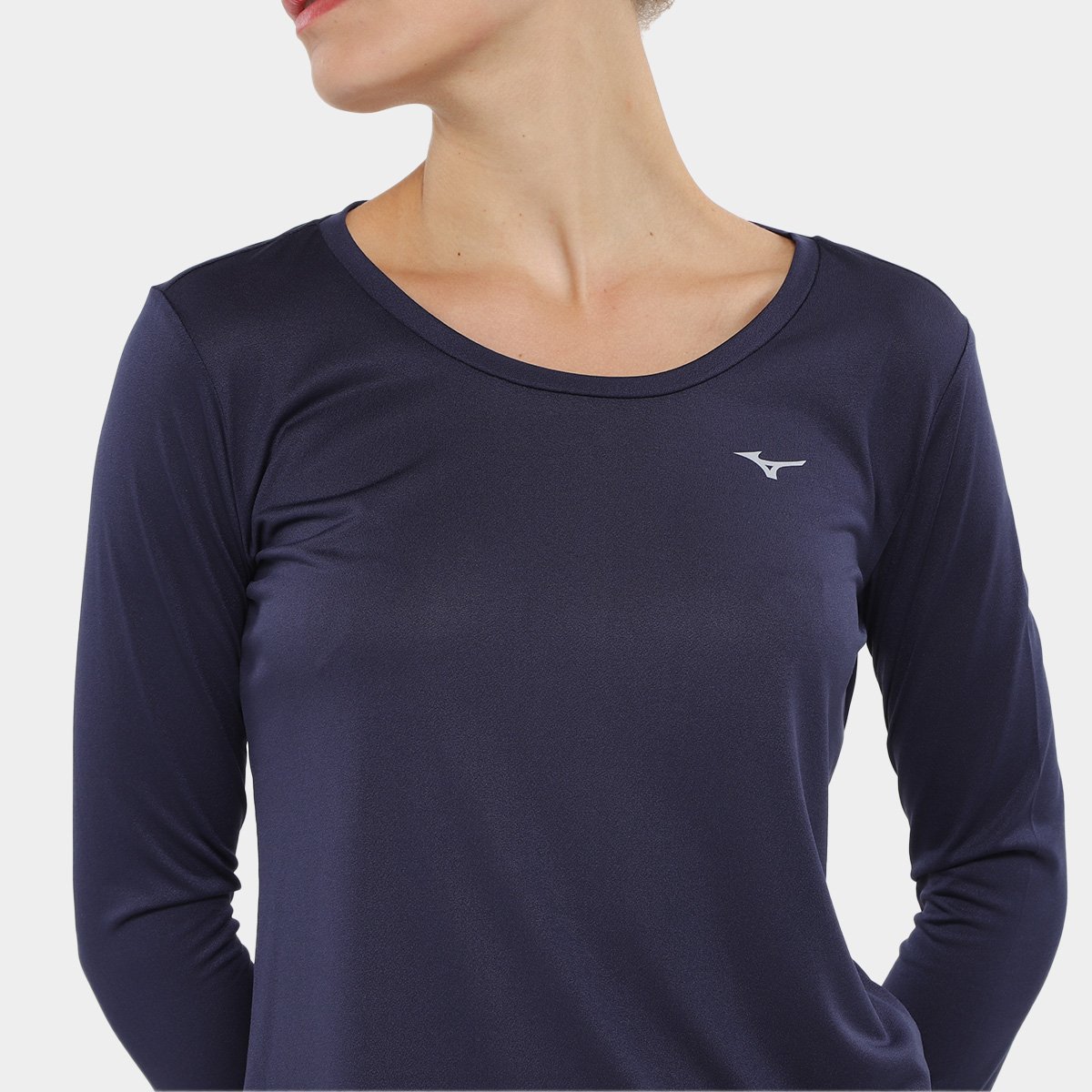 Camiseta Mizuno Nirvana Manga Longa Feminina - Tam: P - 2
