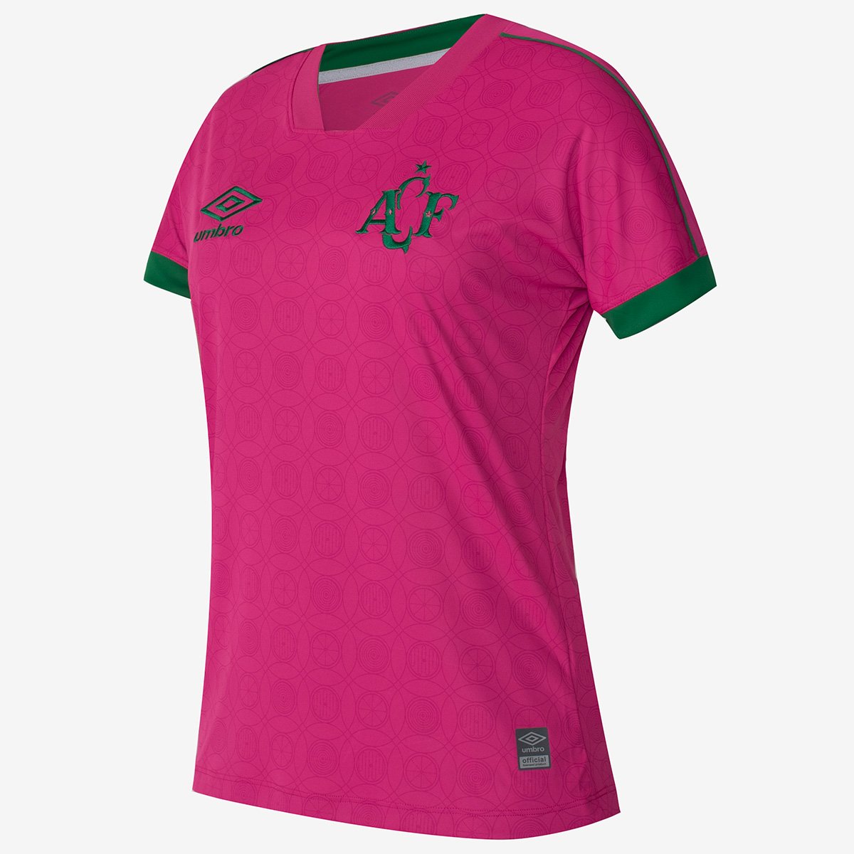 Camisa Chapecoense 23/24 s/n° Outubro Rosa Umbro Feminina - Tam: G - 2