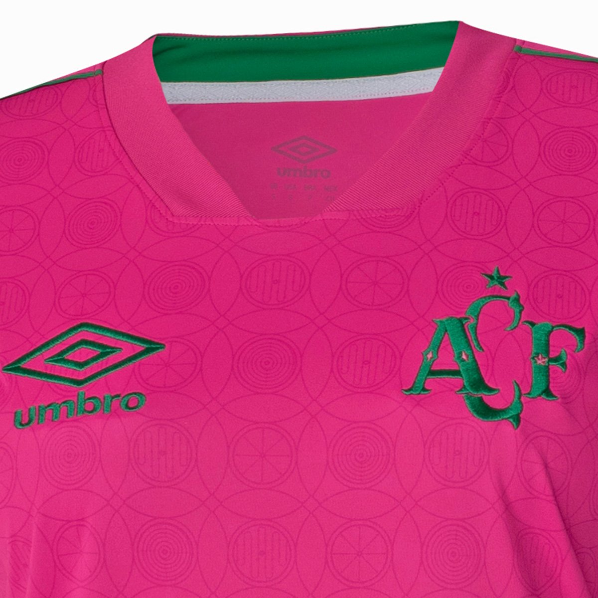 Camisa Chapecoense 23/24 s/n° Outubro Rosa Umbro Feminina - Tam: G - 3