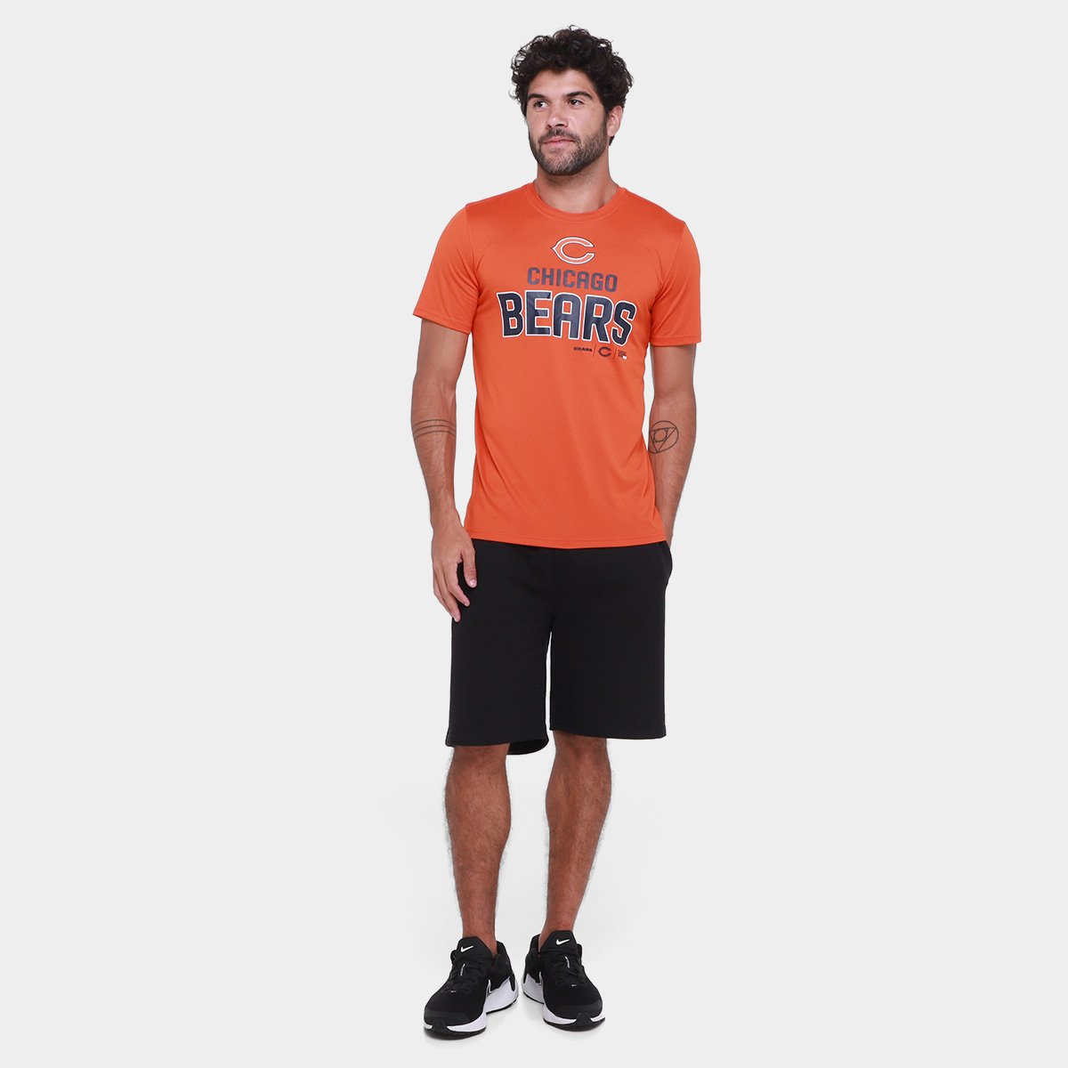 Camiseta NFL Chicago Bears Nike Legend Community Masculina - Tam: P - 3