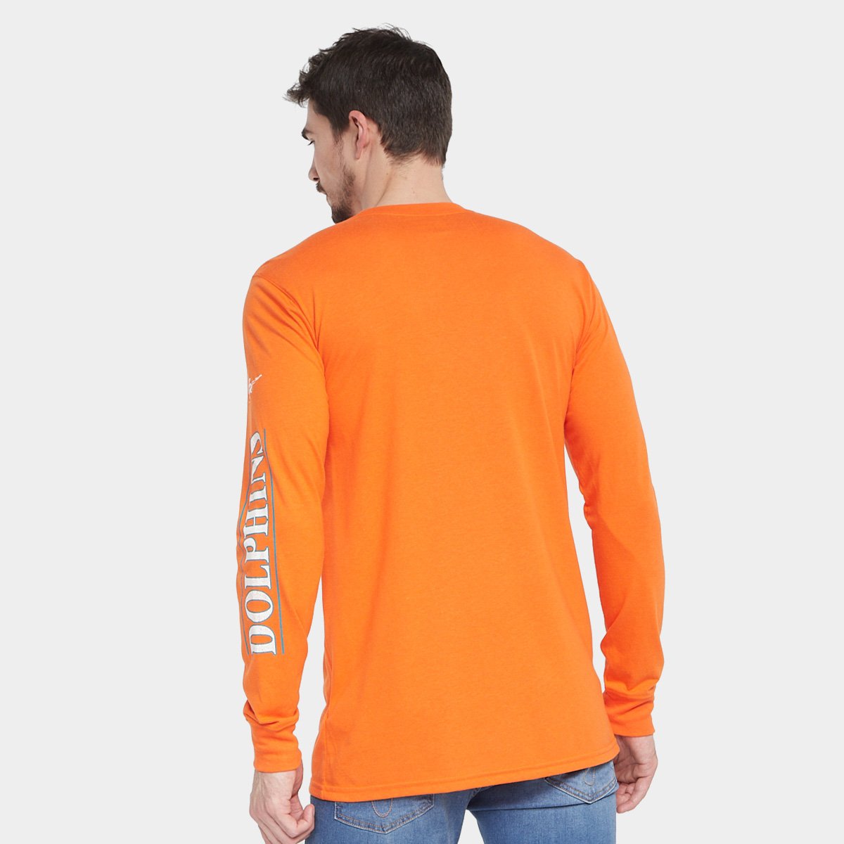 Camiseta NFL Miami Dolphins Nike Manga Longa Masculina - Tam: P - 1
