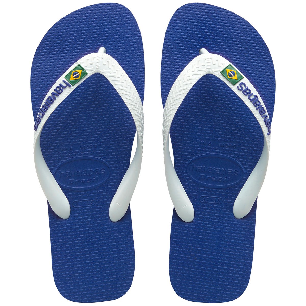 Chinelo Havaianas Kids Brasil Logo