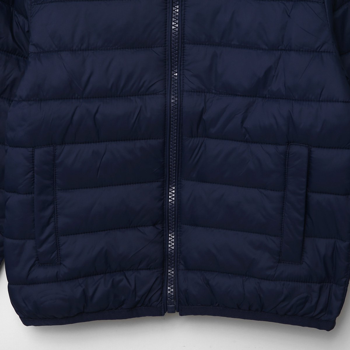 Jaqueta Puffer Infantil Hering Com Capuz - Tam: 8A - 1