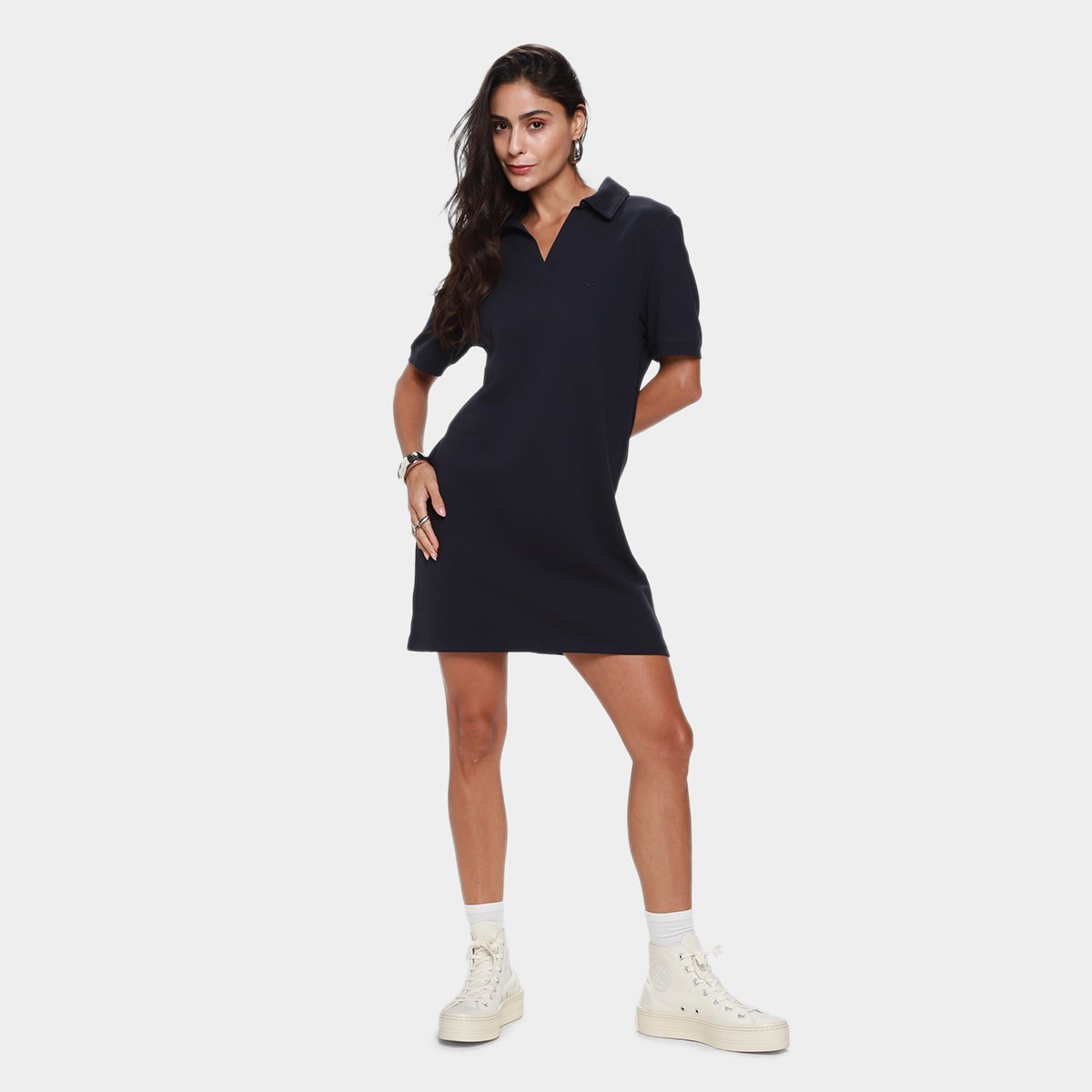 Vestido Hering Casual Feminino - Tam: P - 4
