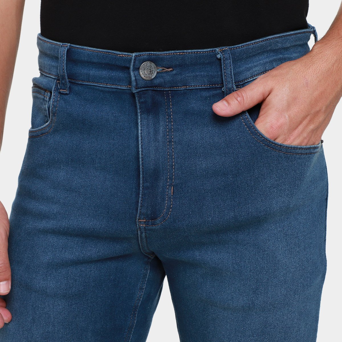 Calça Jeans Hering Masculina - Tam: 46 - 2