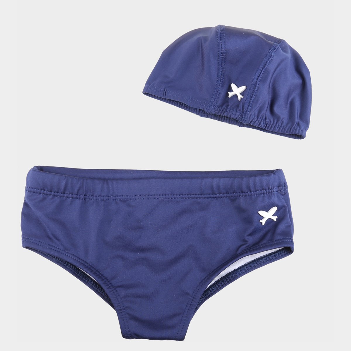 Sunga + Touca Infantil Hering Kids Proteção UV 50+-C9R3