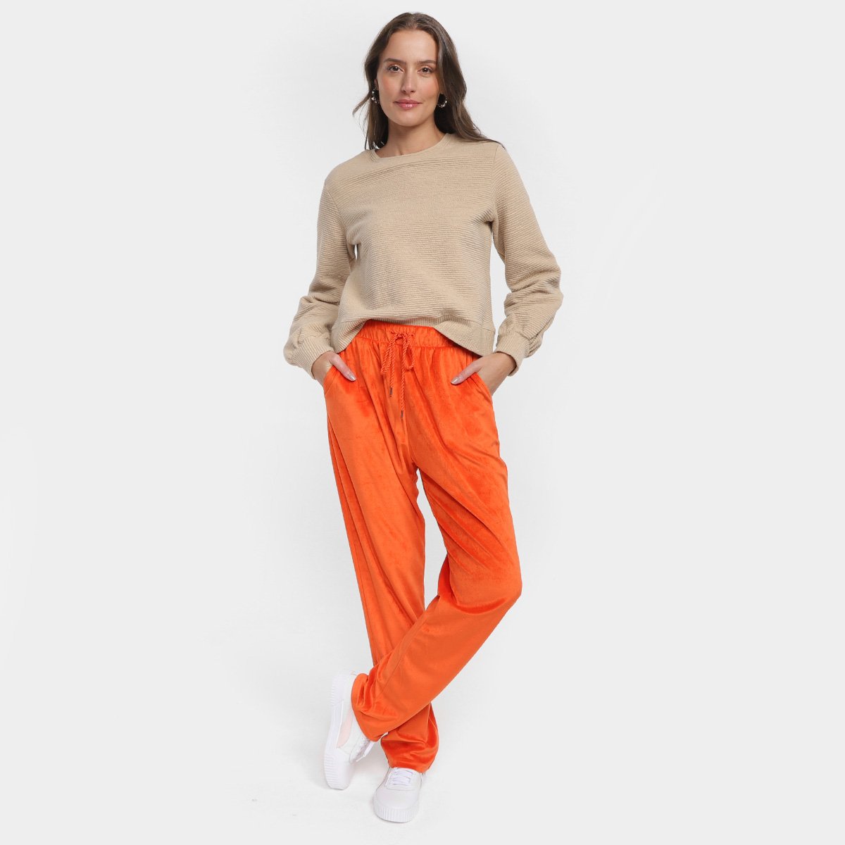 Calça Hering Plush Feminina - Tam: P - 3