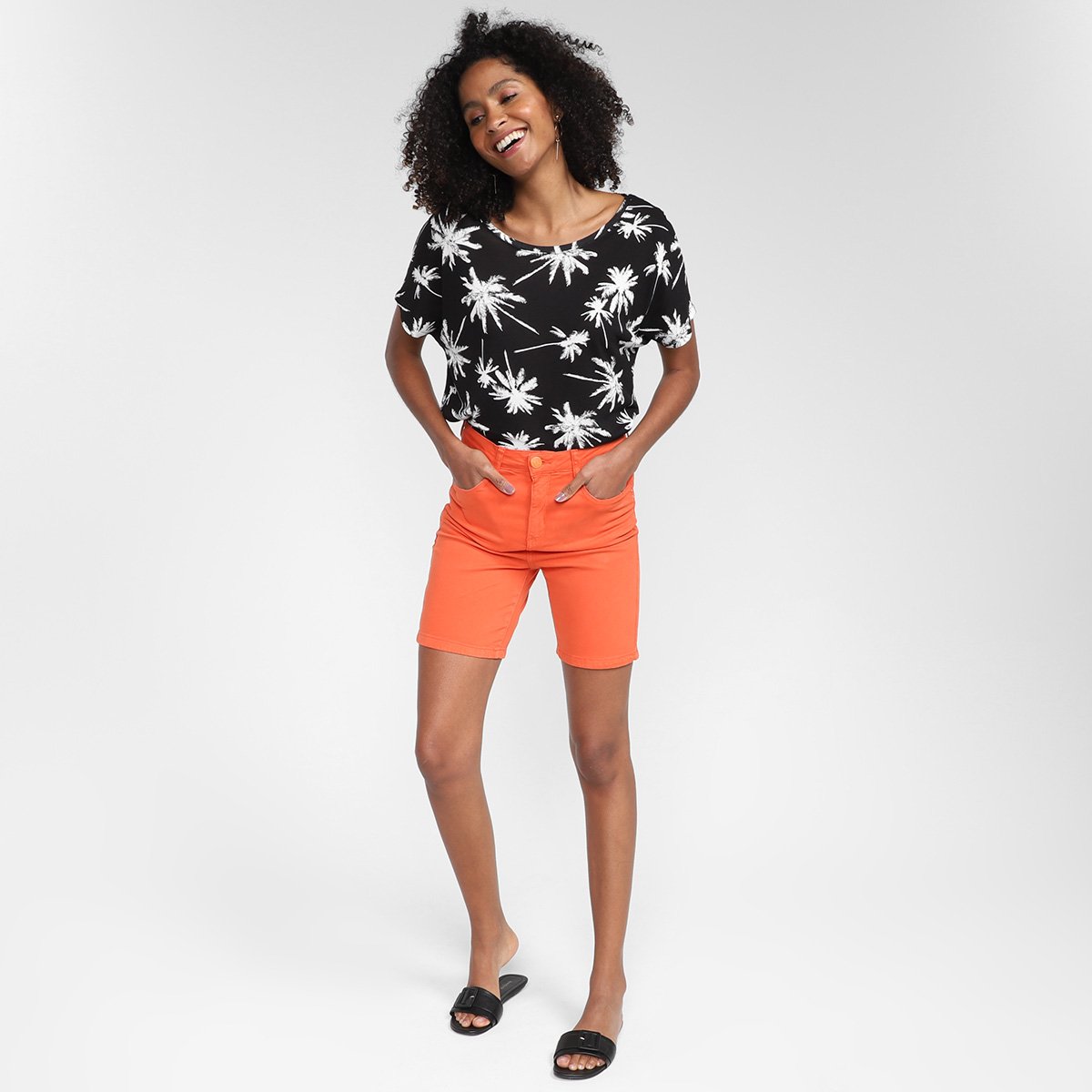 Bermuda Sarja Hering Lisa Feminina - Tam: 36 - 1