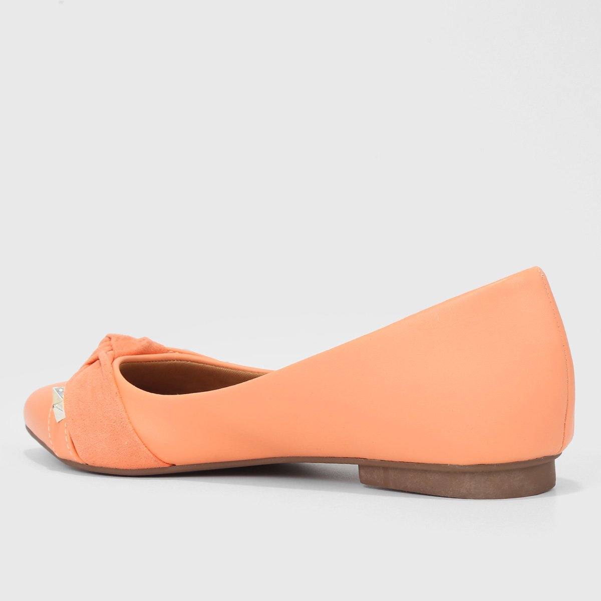 Sapatilha Griffe Bico Fino Tachas Feminina - Tam: 34 - 4