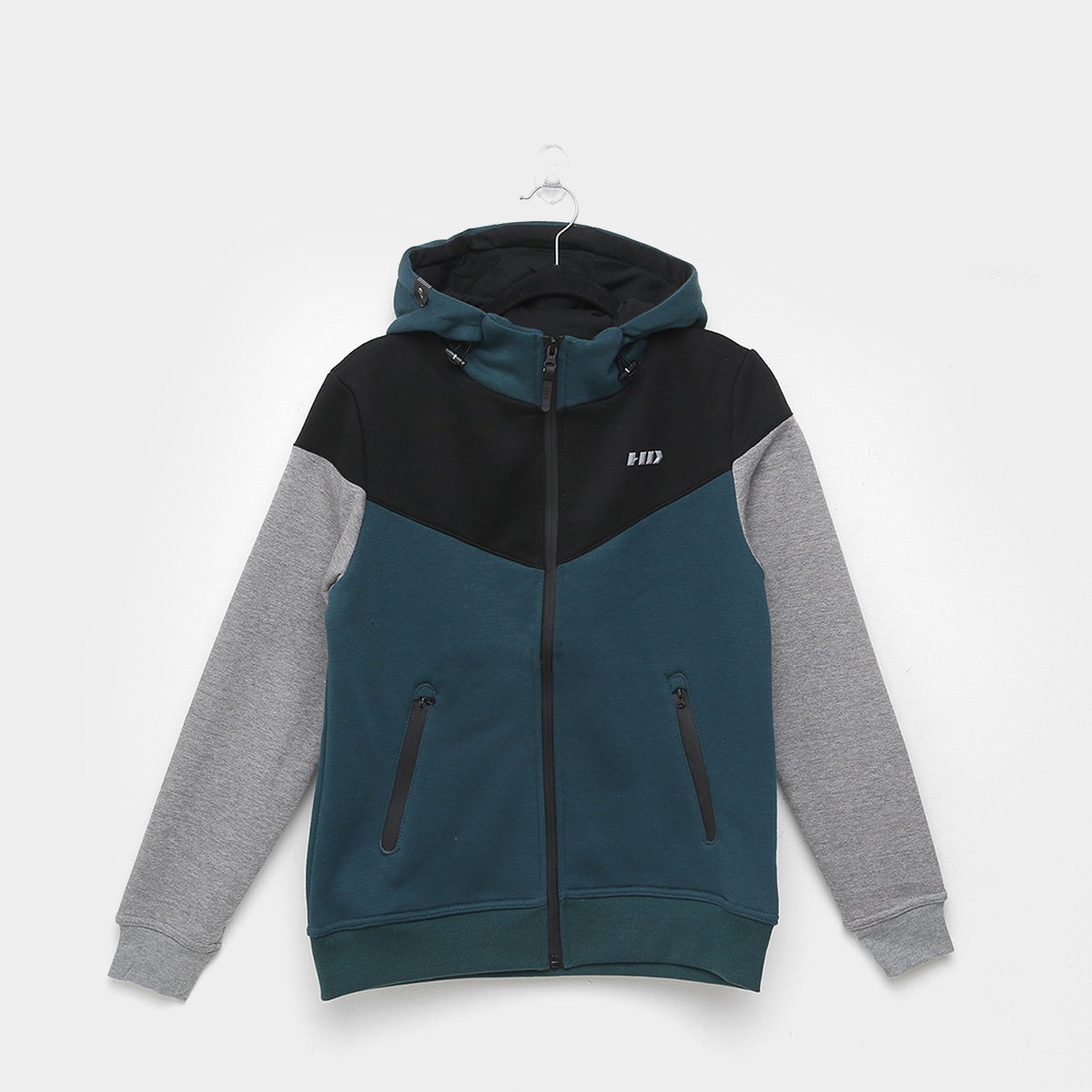 Jaqueta Juvenil HD Moletom C/ Capuz Masculina