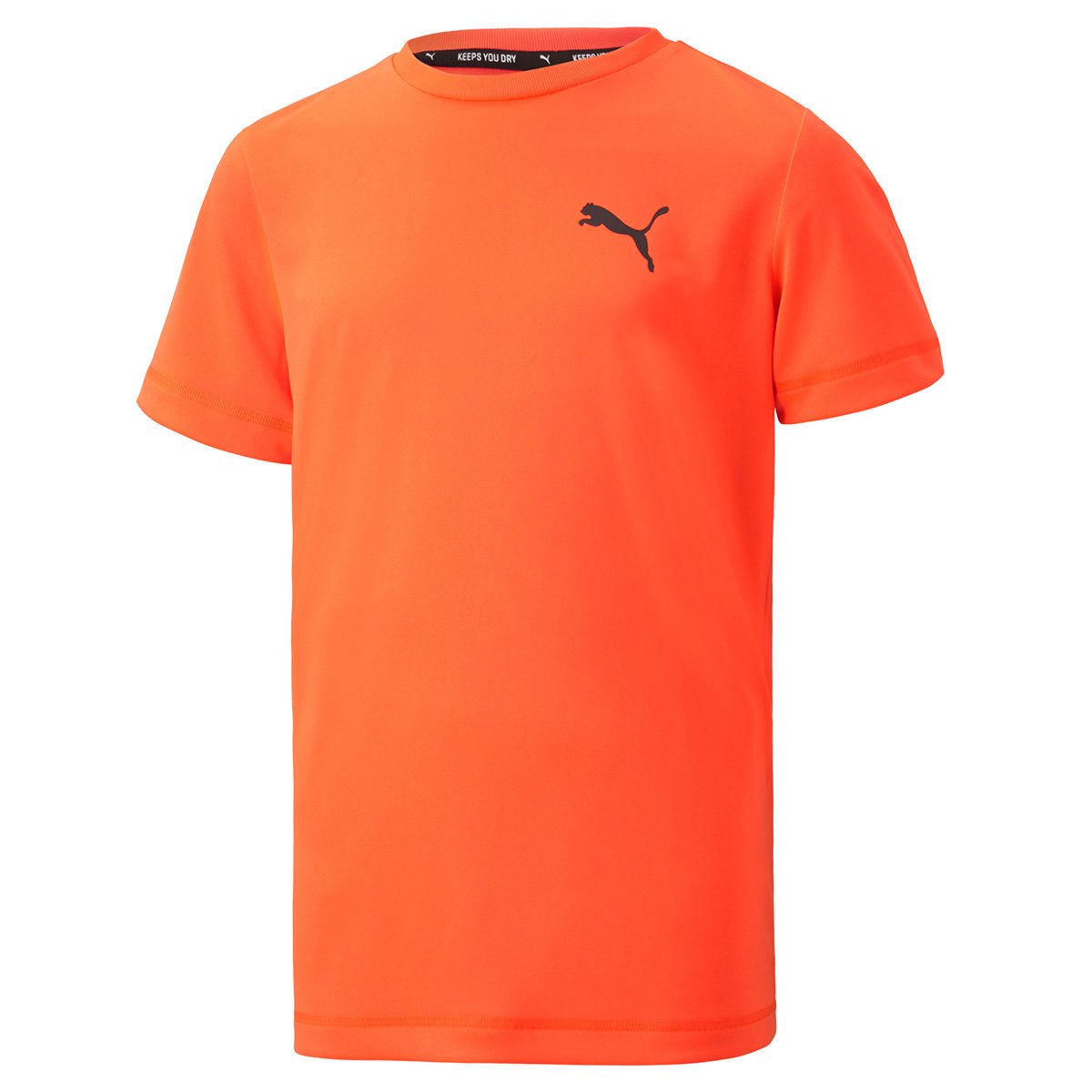 Camiseta Infantil Puma Active Manga Curta Masculina