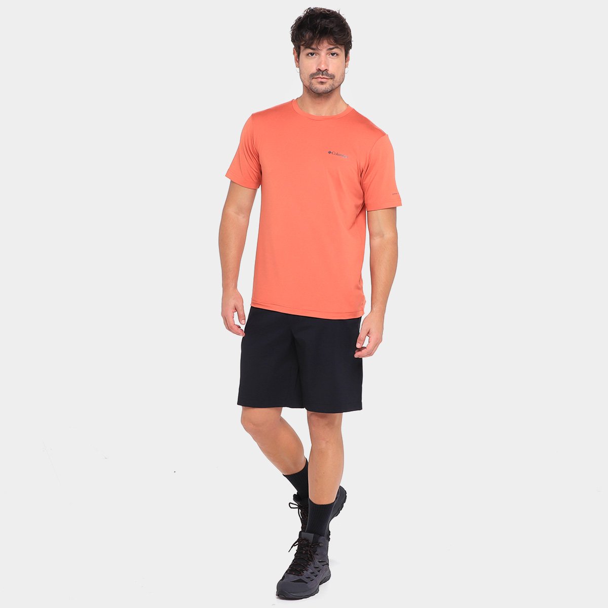 Camiseta Columbia Tech Trail Crew Neck II Masculina - Tam: P - 3