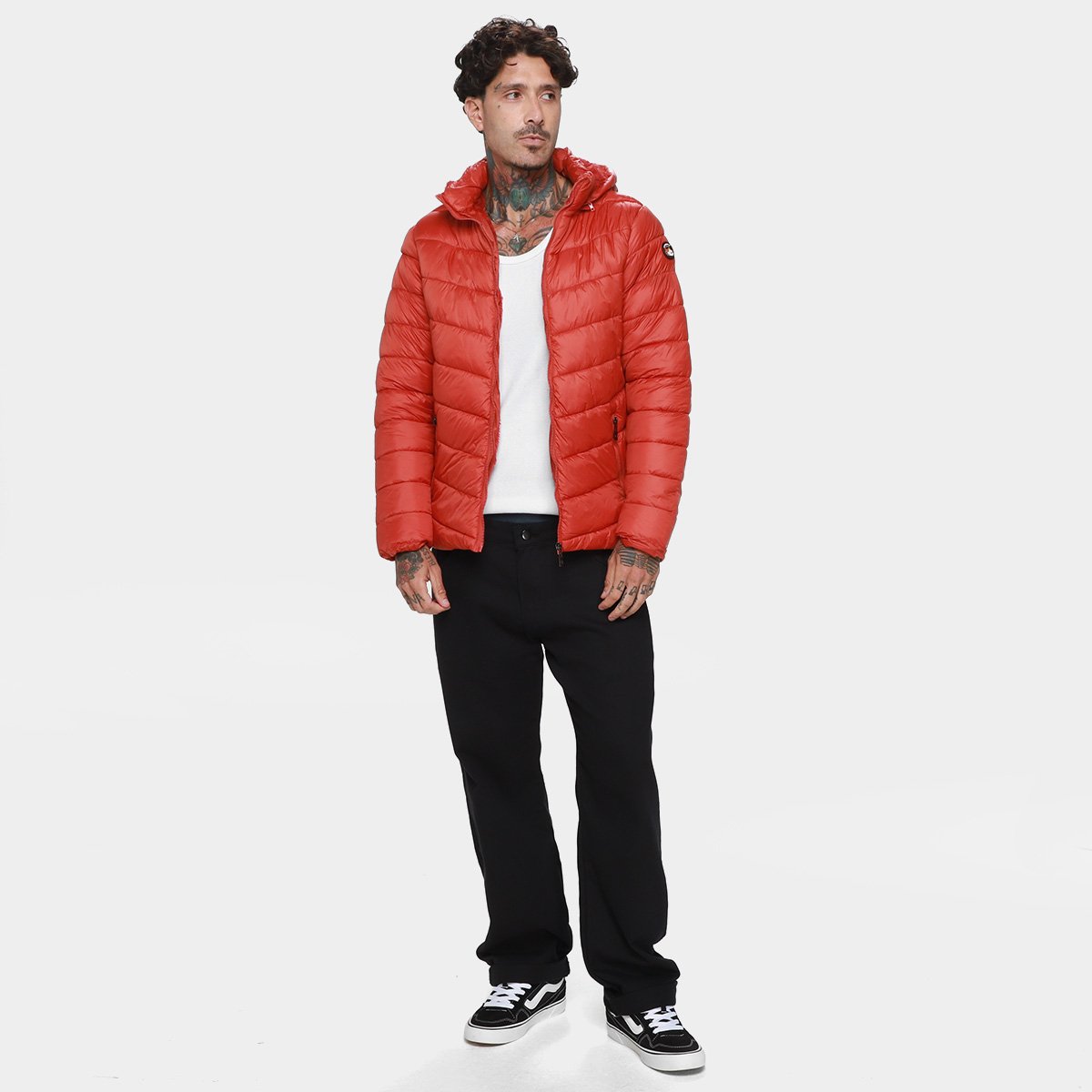 Jaqueta Red Nose Nylon Peluciada Masculina - Tam: P - 4