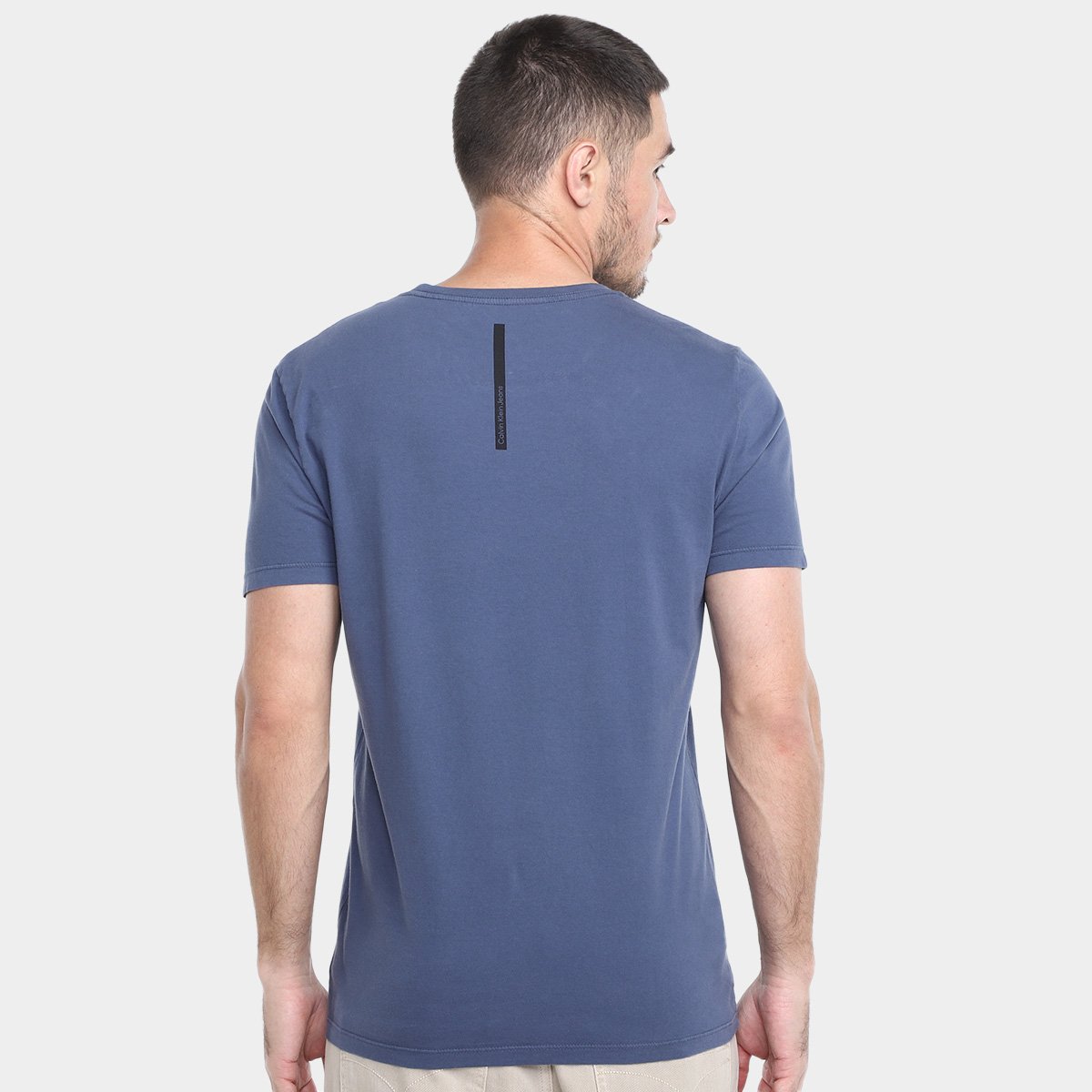 Camiseta Calvin Klein Jeans Casual Masculina - Tam: G - 1
