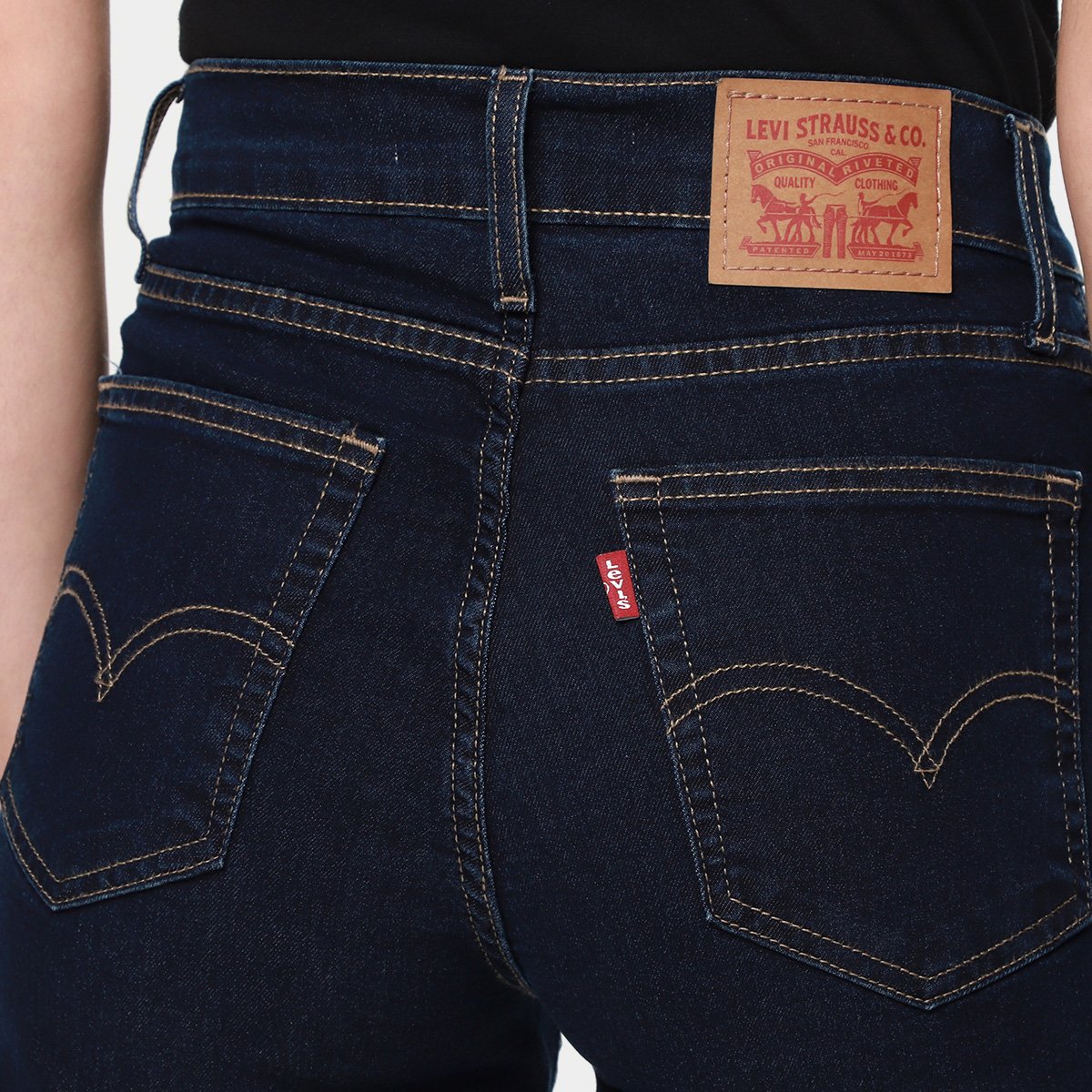 Calça Levis 724 High Rise Straight Feminina - Tam: 46 - 3