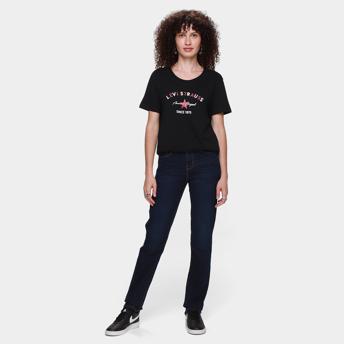 Calça Levis 724 High Rise Straight Feminina - Tam: 46 - 4