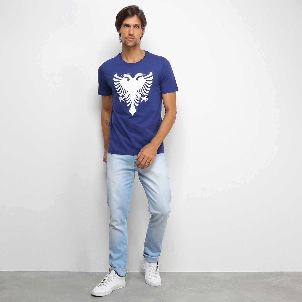 Camiseta Cavalera Águia Masculina - Tam: P - 2